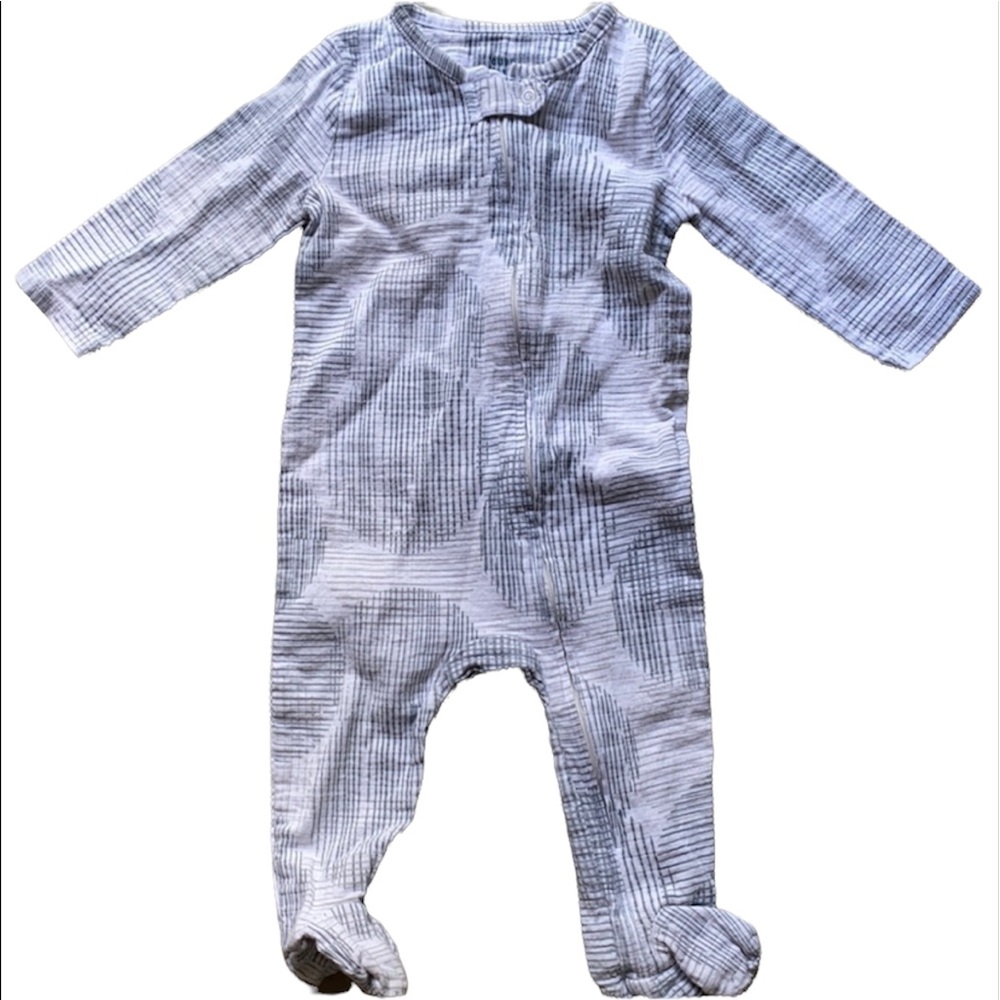 Aden + Anais muslin zipper footie pajamas